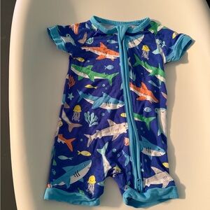 Little Sleepies Rad Reef Shorty Zippy